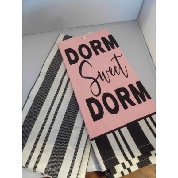 Dorm Sweet Dorm Hand Towels (set of 2) - Picture 2 of 2